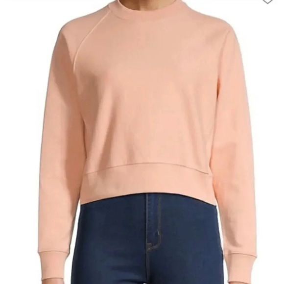 Thakoon women’s NWT’s mint green short sweatshirt. Size small - Picture 5 of 8